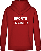 Sports Trainer Hoodie - Red Sports Trainer Hoodie - Red