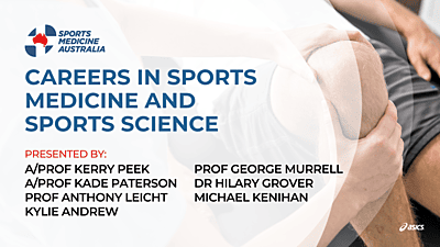 WEBINAR: Careers in Sports medicine and Sports science