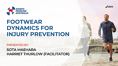 WEBINAR: Footwear dynamics for injury prevention