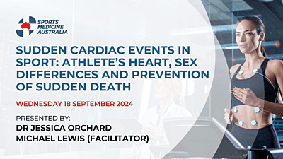 WEBINAR: Sudden cardiac events in sport